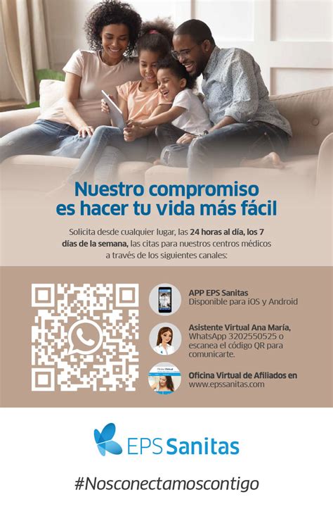 cita eps sanitas telefono|Citas Médicas